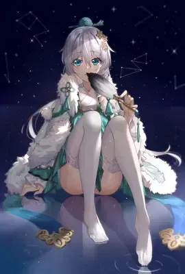 有深入耳道的舔耳，还有点色色的亲亲