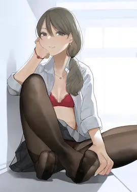 上瑜伽课忍不住