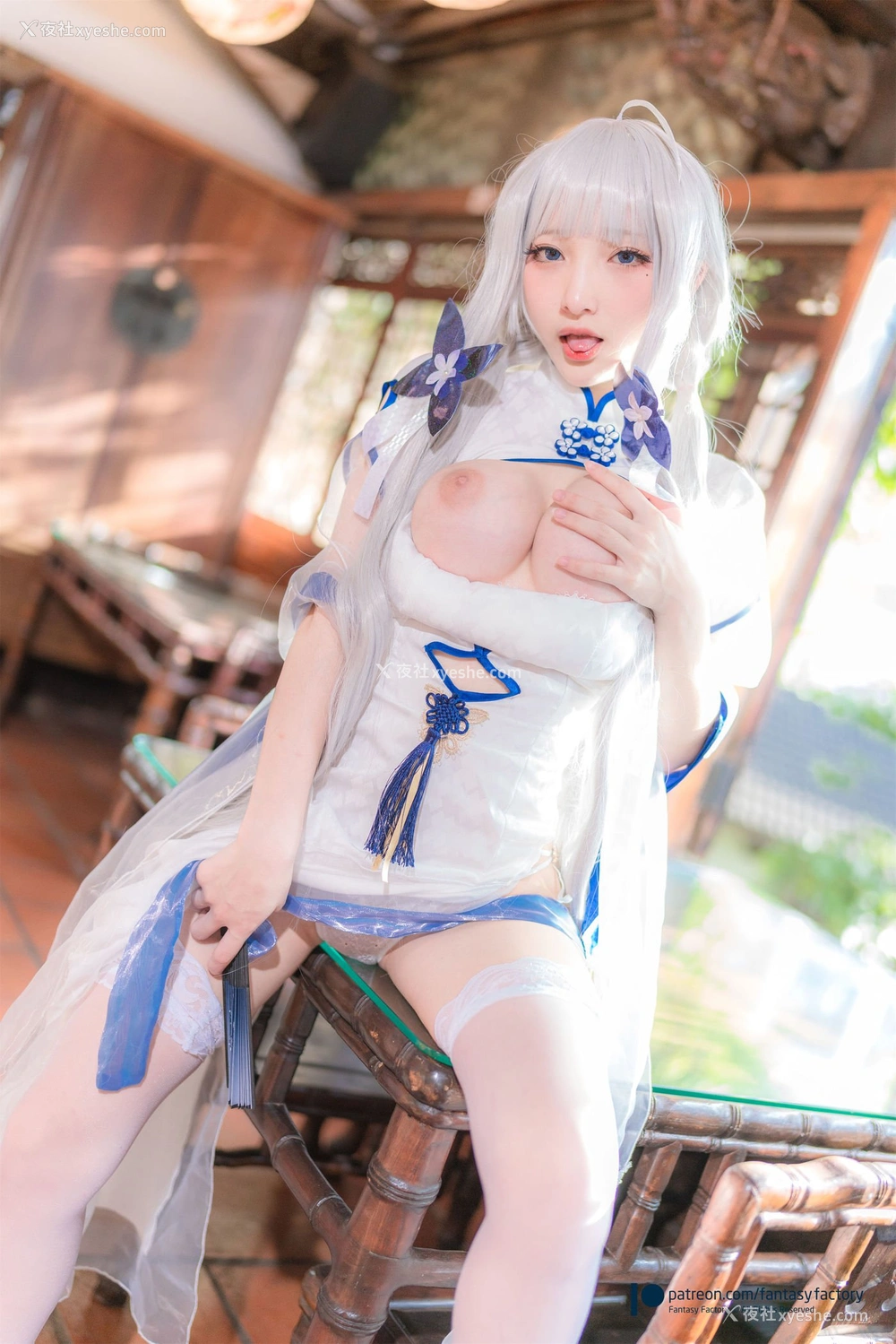 1P - 小丁Ding《HMS Illustrious Aircraft Carrier cheongsam》