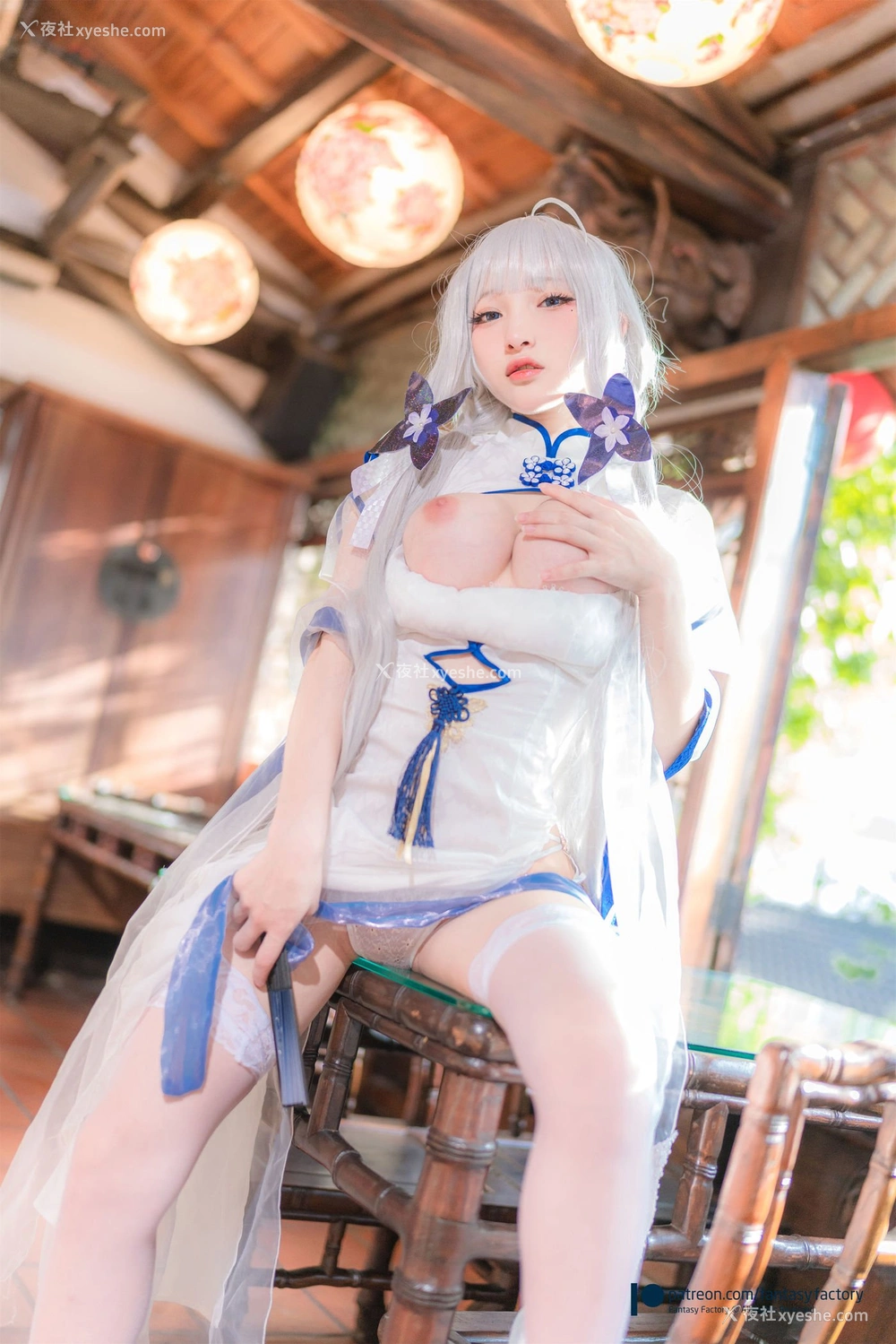 1P - 小丁Ding《HMS Illustrious Aircraft Carrier cheongsam》