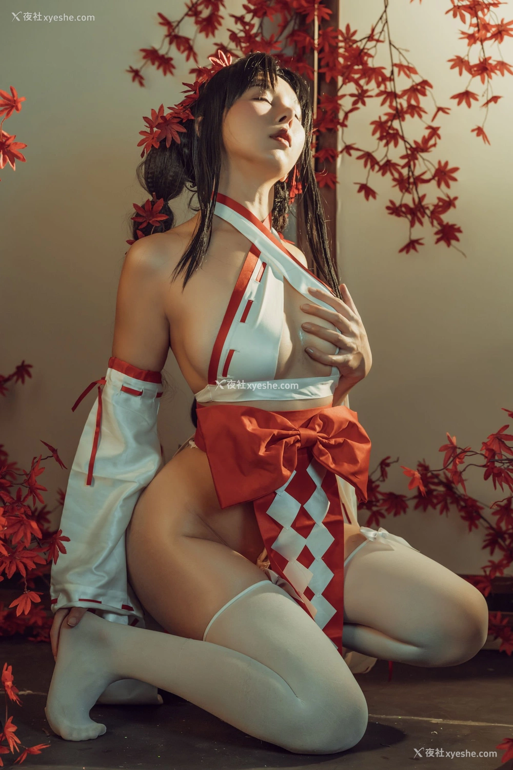 1P - 奶桃《巫女》