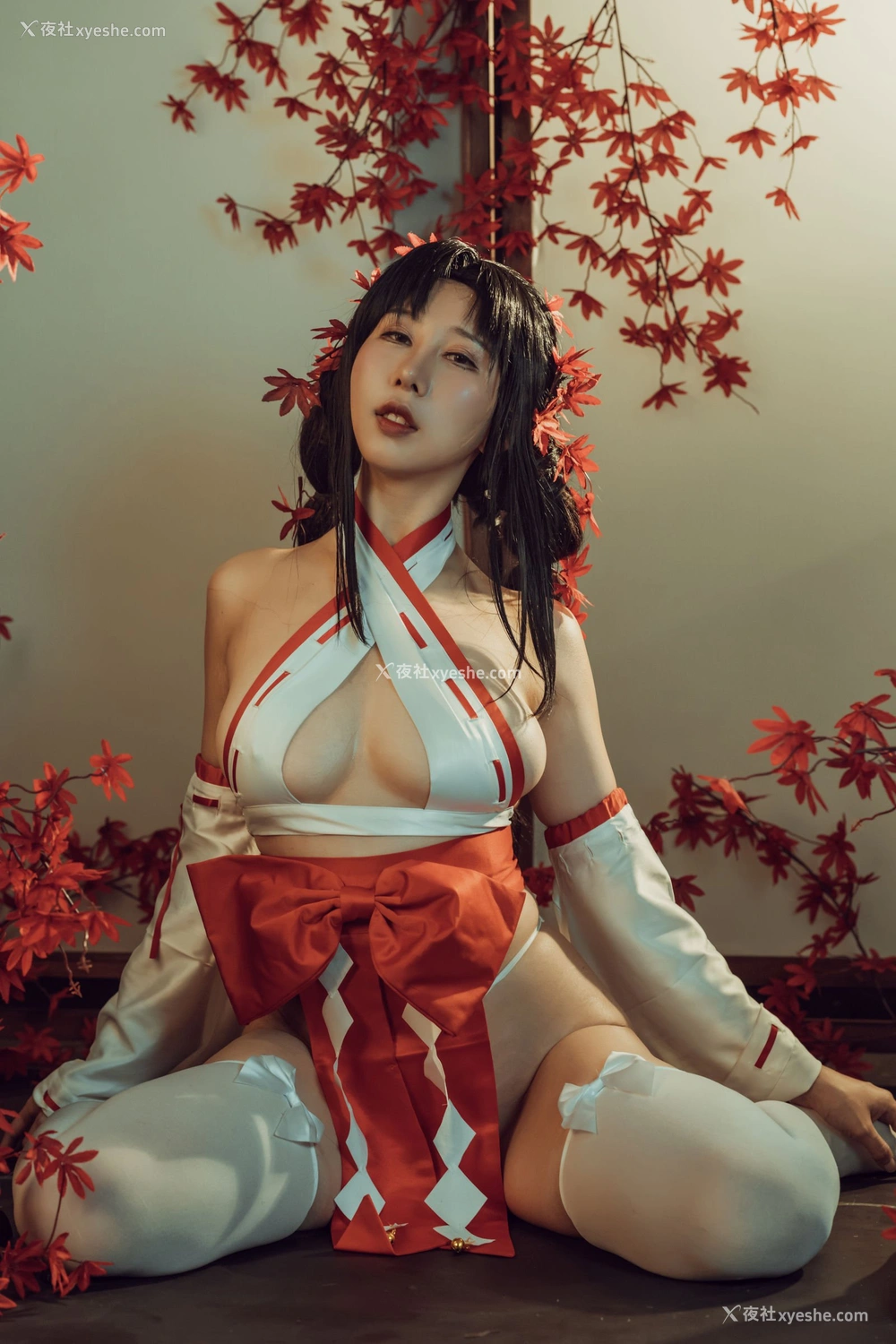 1P - 奶桃《巫女》