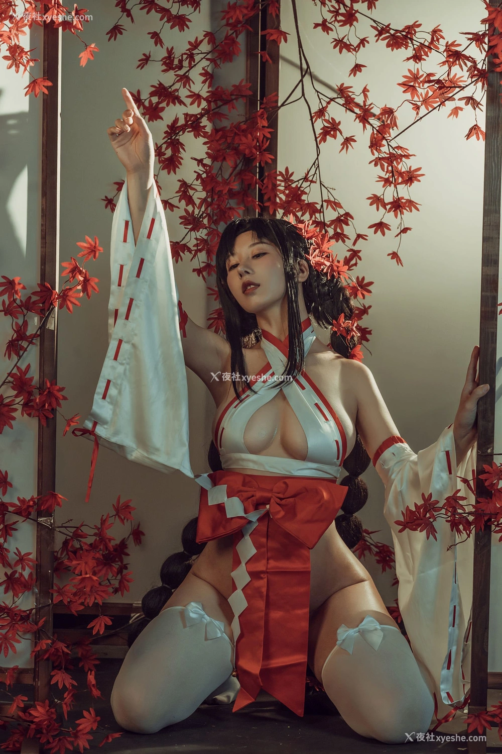 1P - 奶桃《巫女》