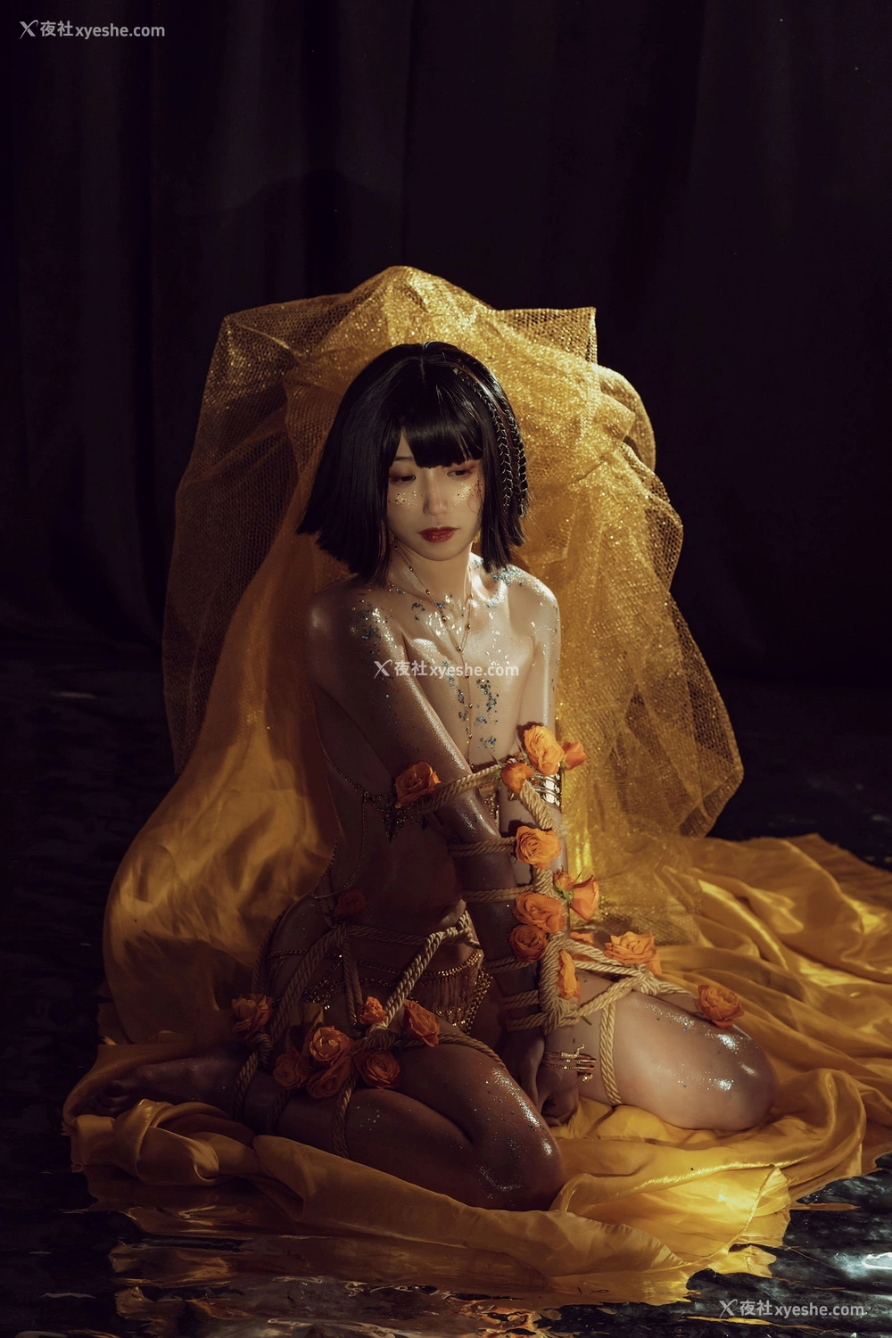 1P - 奶桃《花与绳》