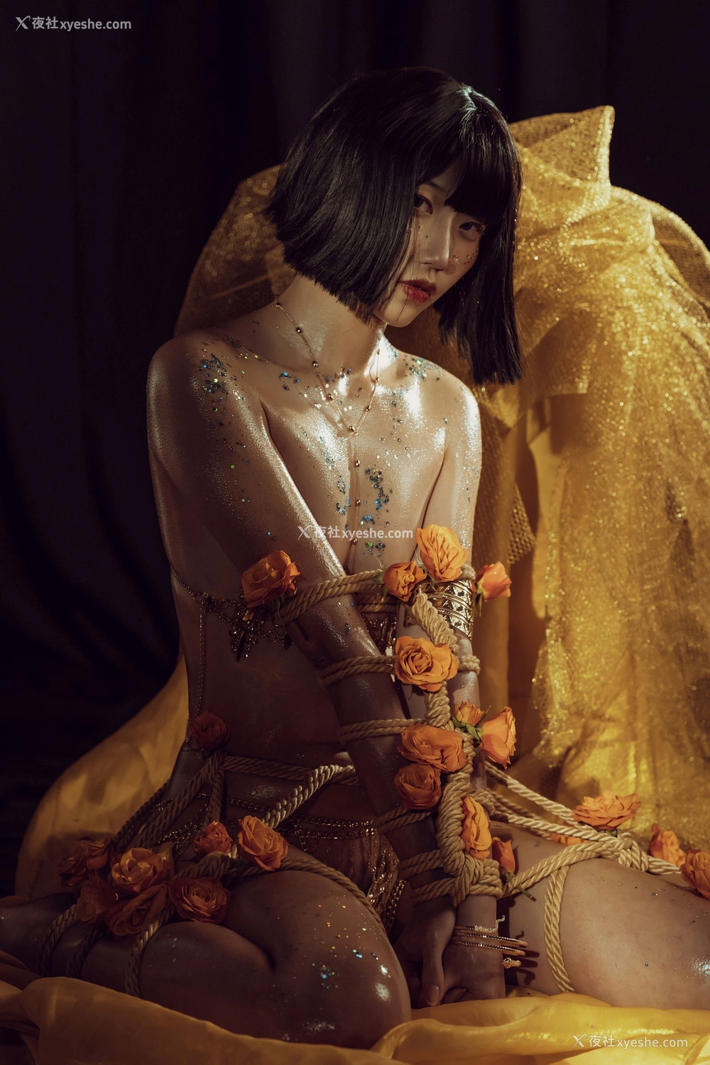 1P - 奶桃《花与绳》