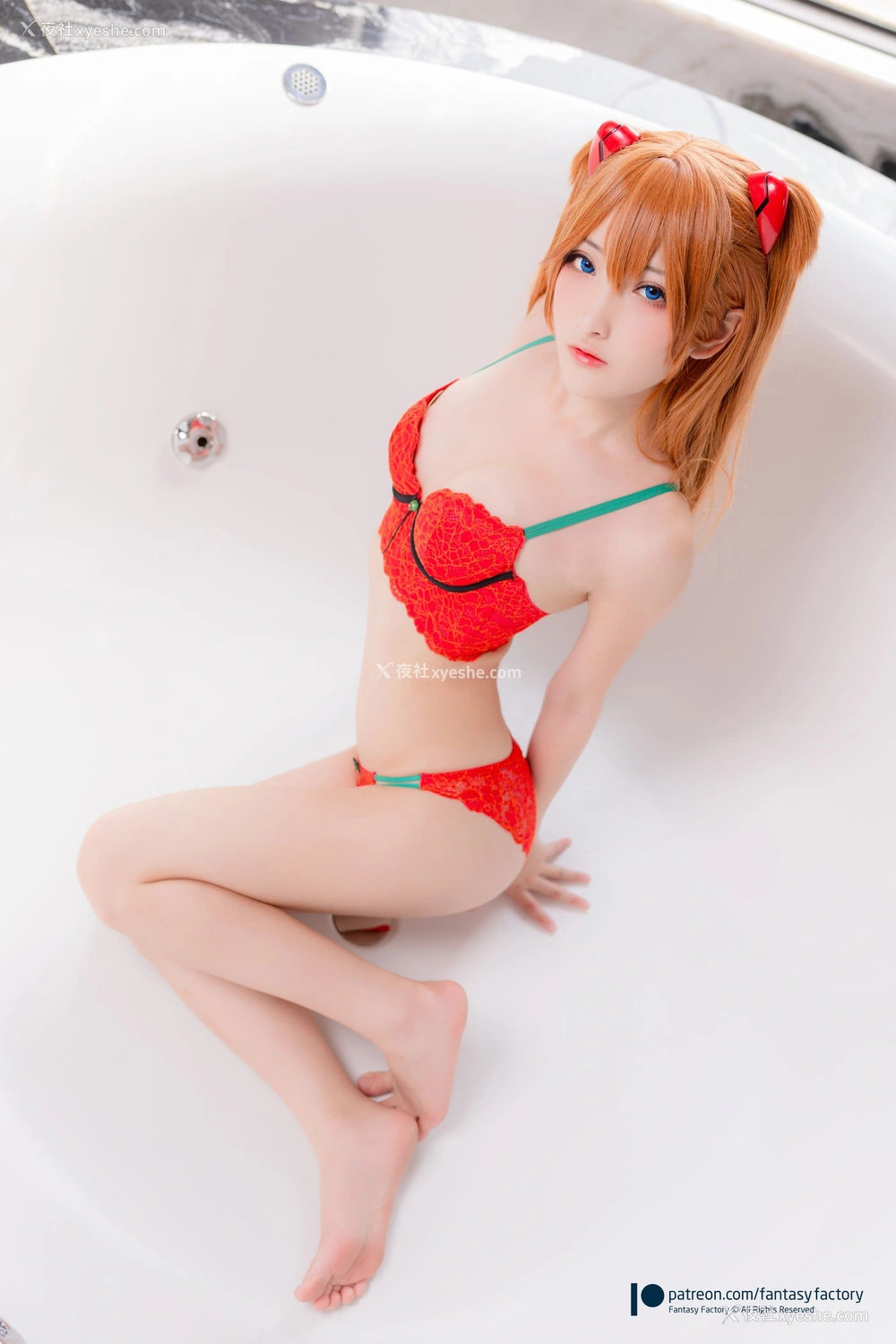 1P - 小丁Ding《Asuka PJ underwear》