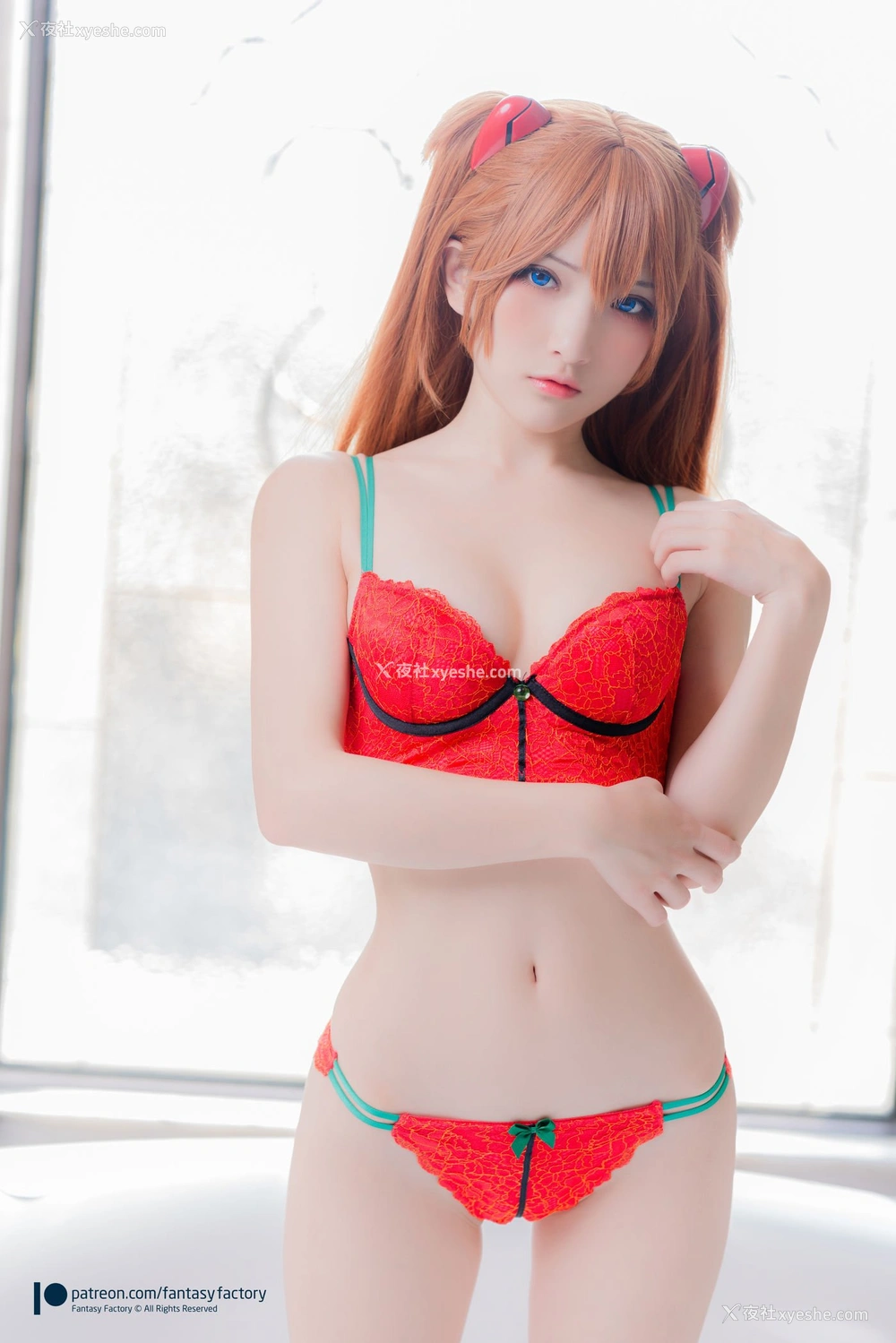 1P - 小丁Ding《Asuka PJ underwear》