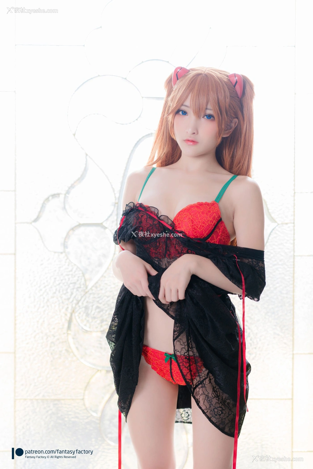 1P - 小丁Ding《Asuka PJ underwear》