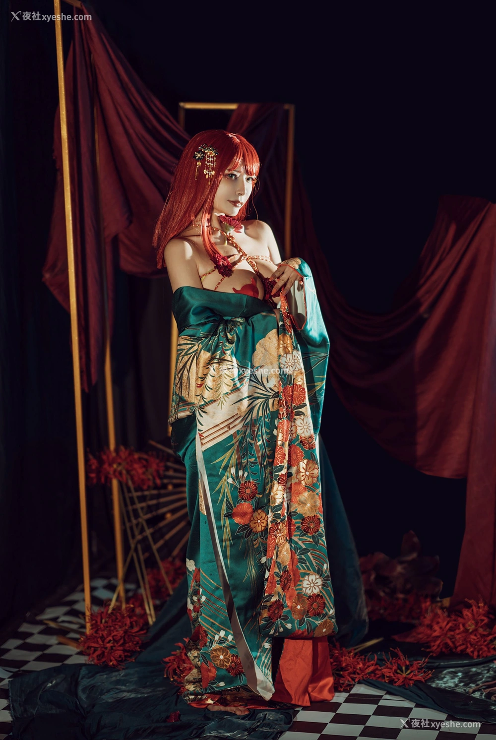 1P - 秋和柯基《和服》