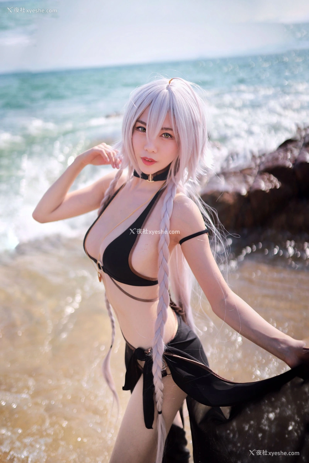 1P - 抖娘·利世《黑贞德泳装》