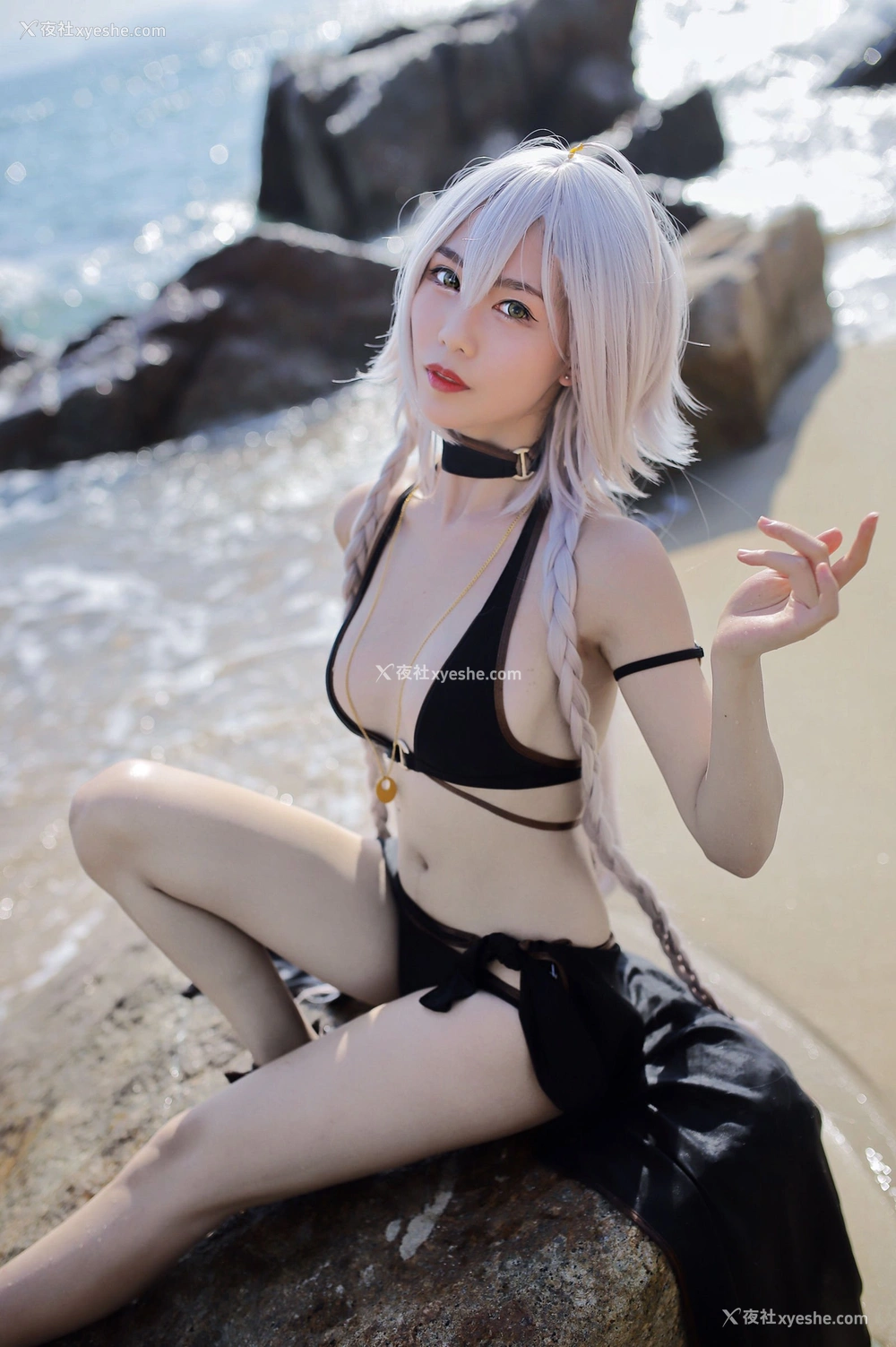1P - 抖娘·利世《黑贞德泳装》