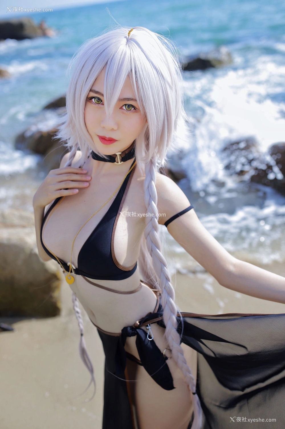 1P - 抖娘·利世《黑贞德泳装》