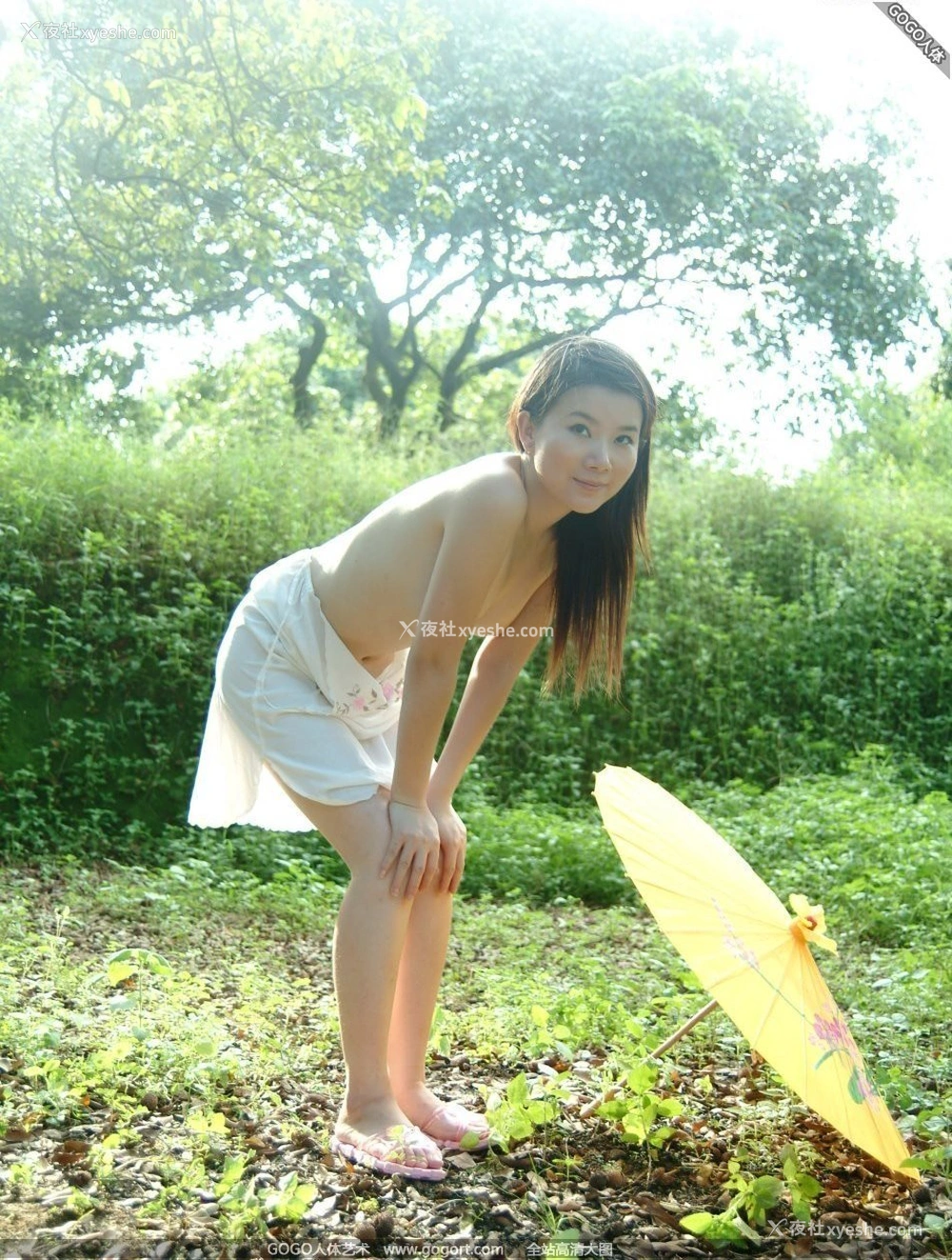 1P - 模特嘉怡郊外人体艺术