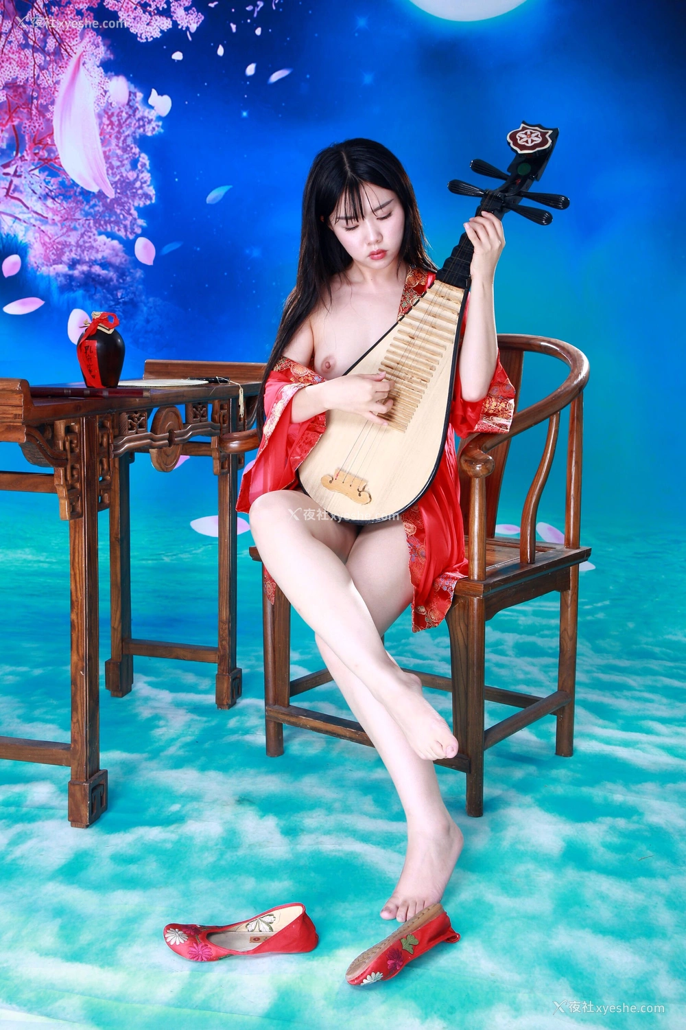 1P - 国模阿菜人体私拍套图
