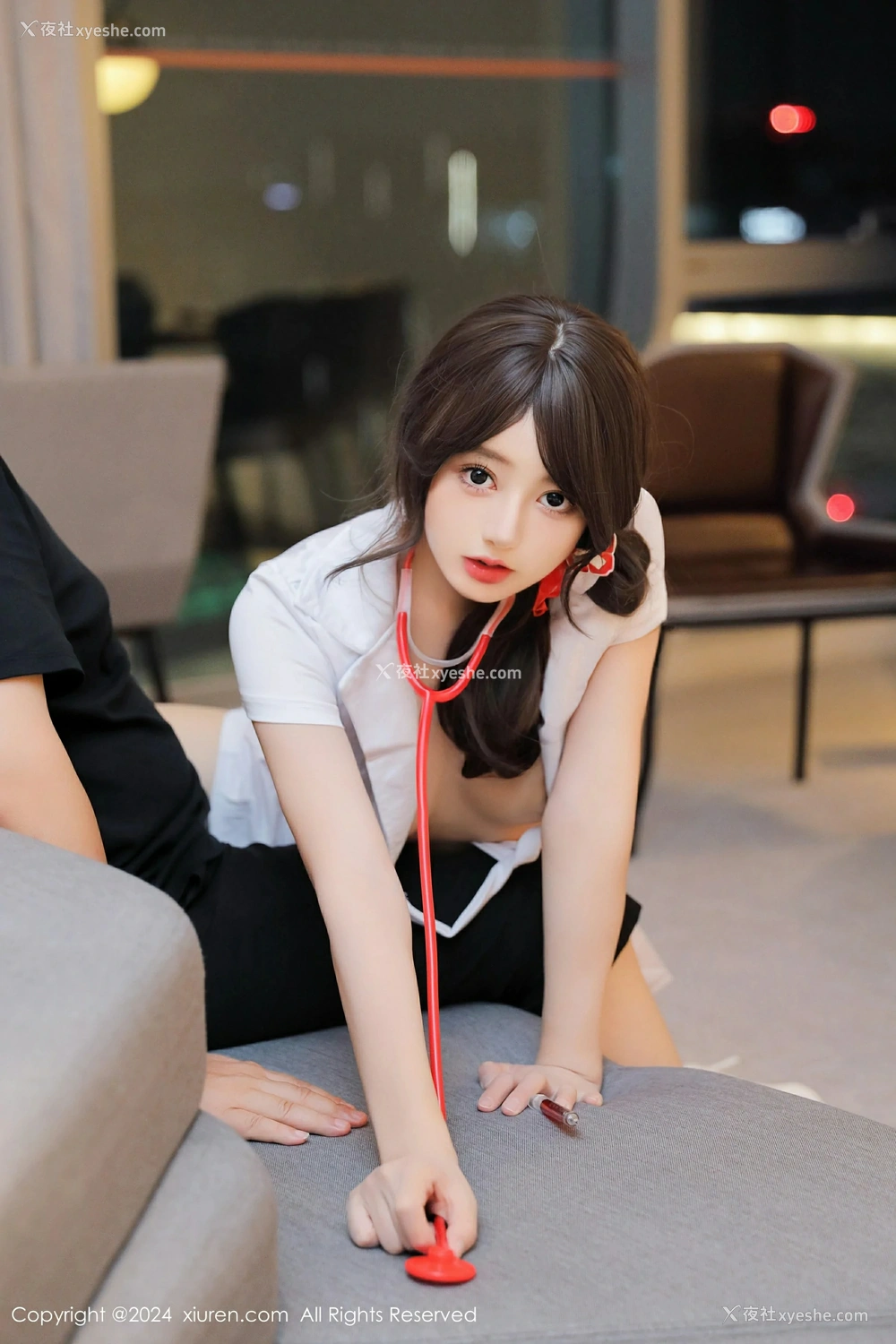 1P - [XiuRen秀人网] No.9163 桃妖夭