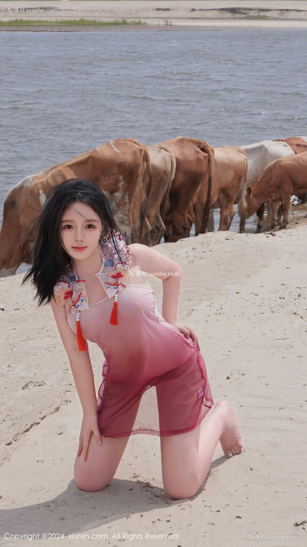 1P - [XiuRen秀人网] No.8777 小薯条nienie