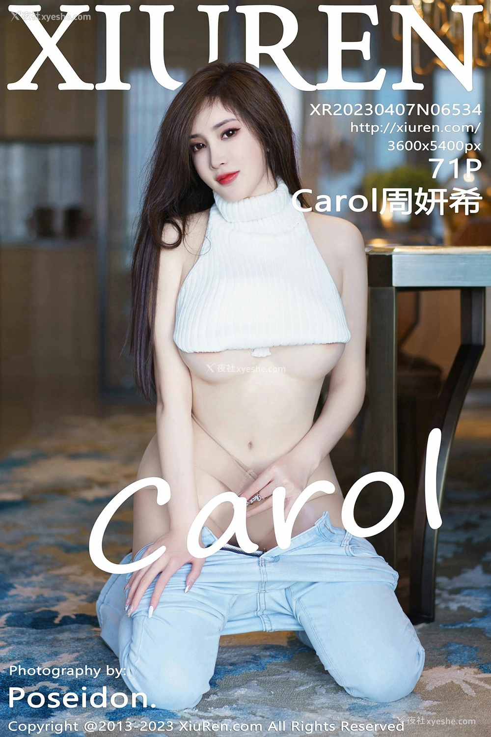 [XiuRen秀人网] No.6534 Carol周妍希