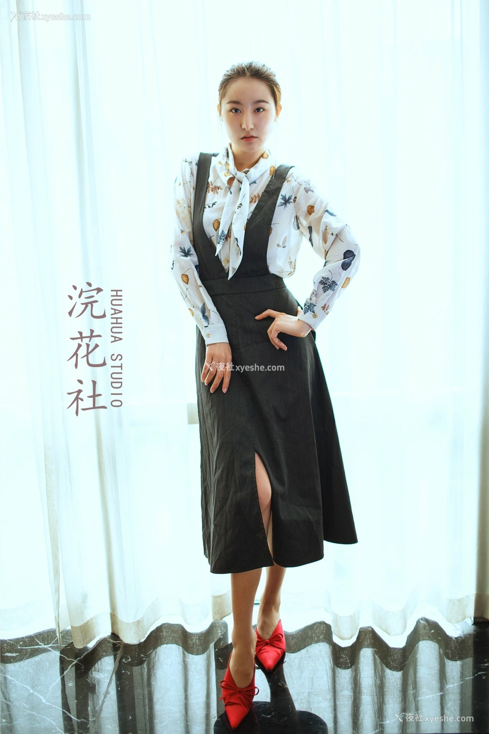 1P - 【网络收集】浣花社人体私拍写真Dinggege6叁点美女集合