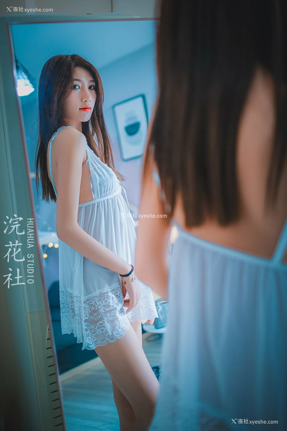 1P - 【网络收集】浣花社人体私拍写真Dinggege6叁点美女集合