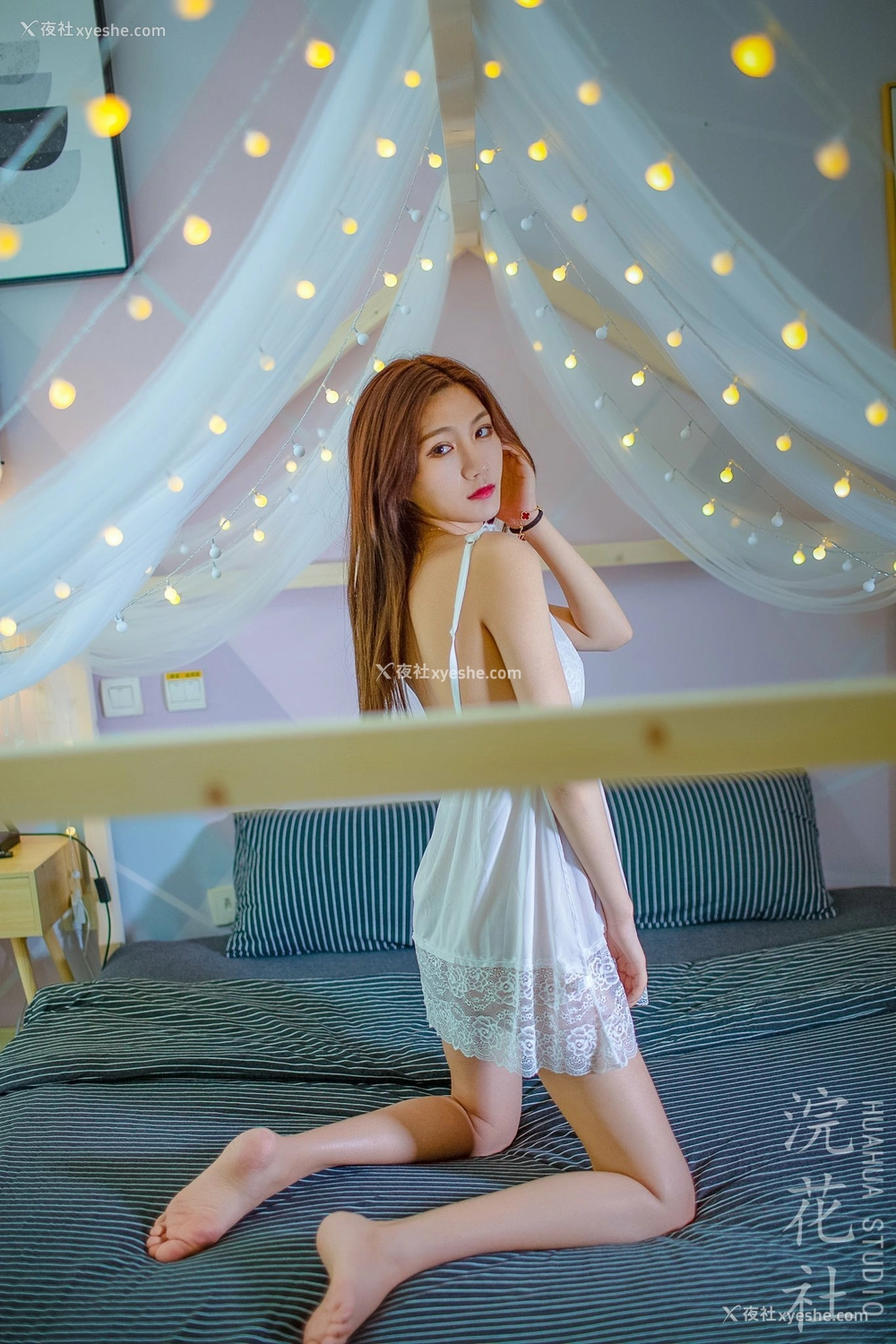 1P - 【网络收集】浣花社人体私拍写真Dinggege6叁点美女集合