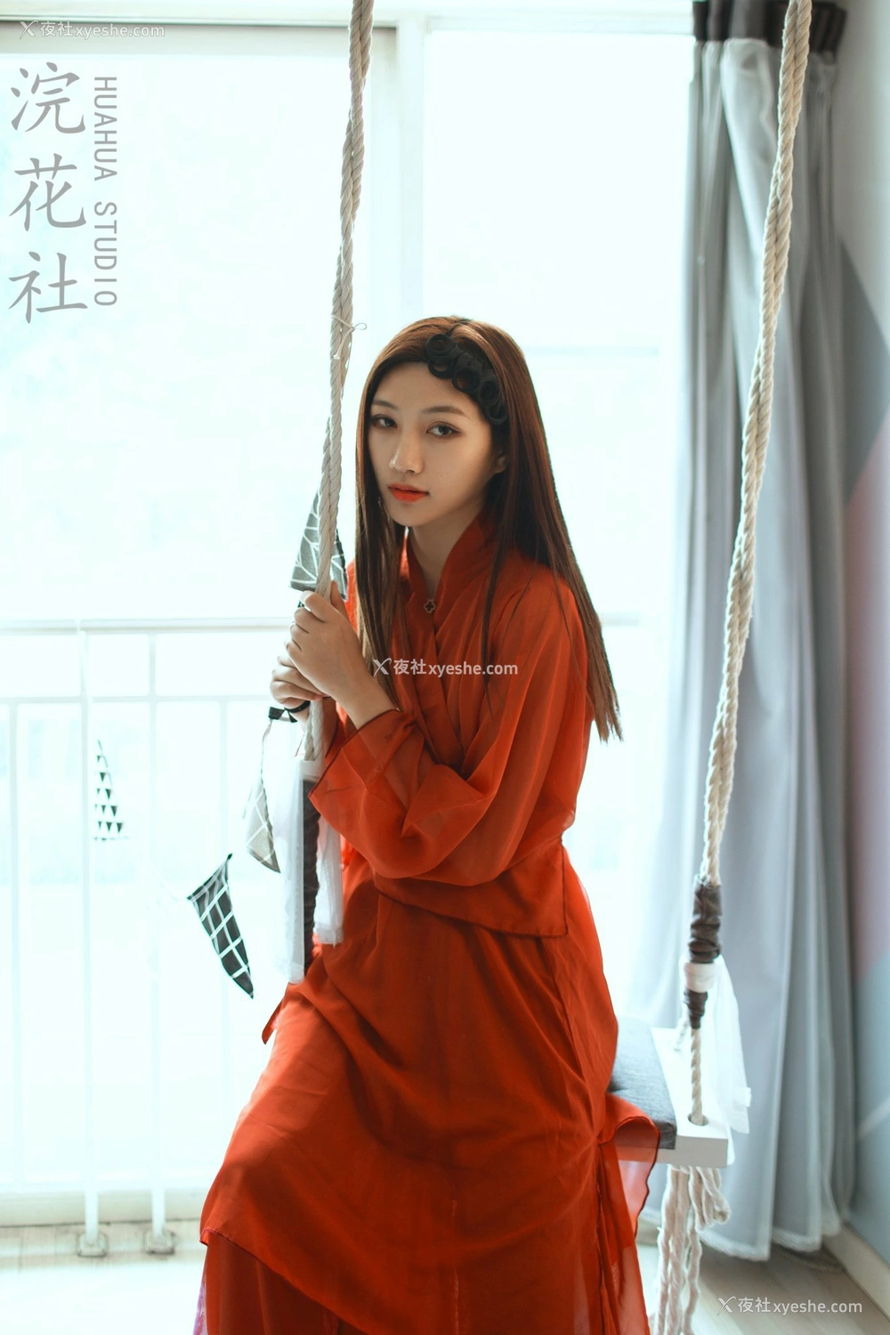 1P - 【网络收集】浣花社人体私拍写真Dinggege6叁点美女集合