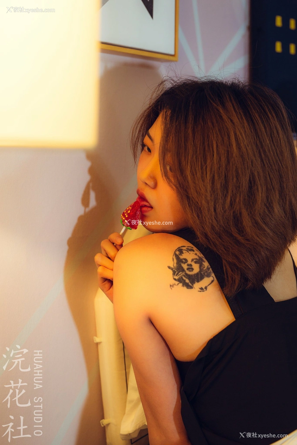 1P - 【网络收集】浣花社人体私拍写真Dinggege6叁点美女集合