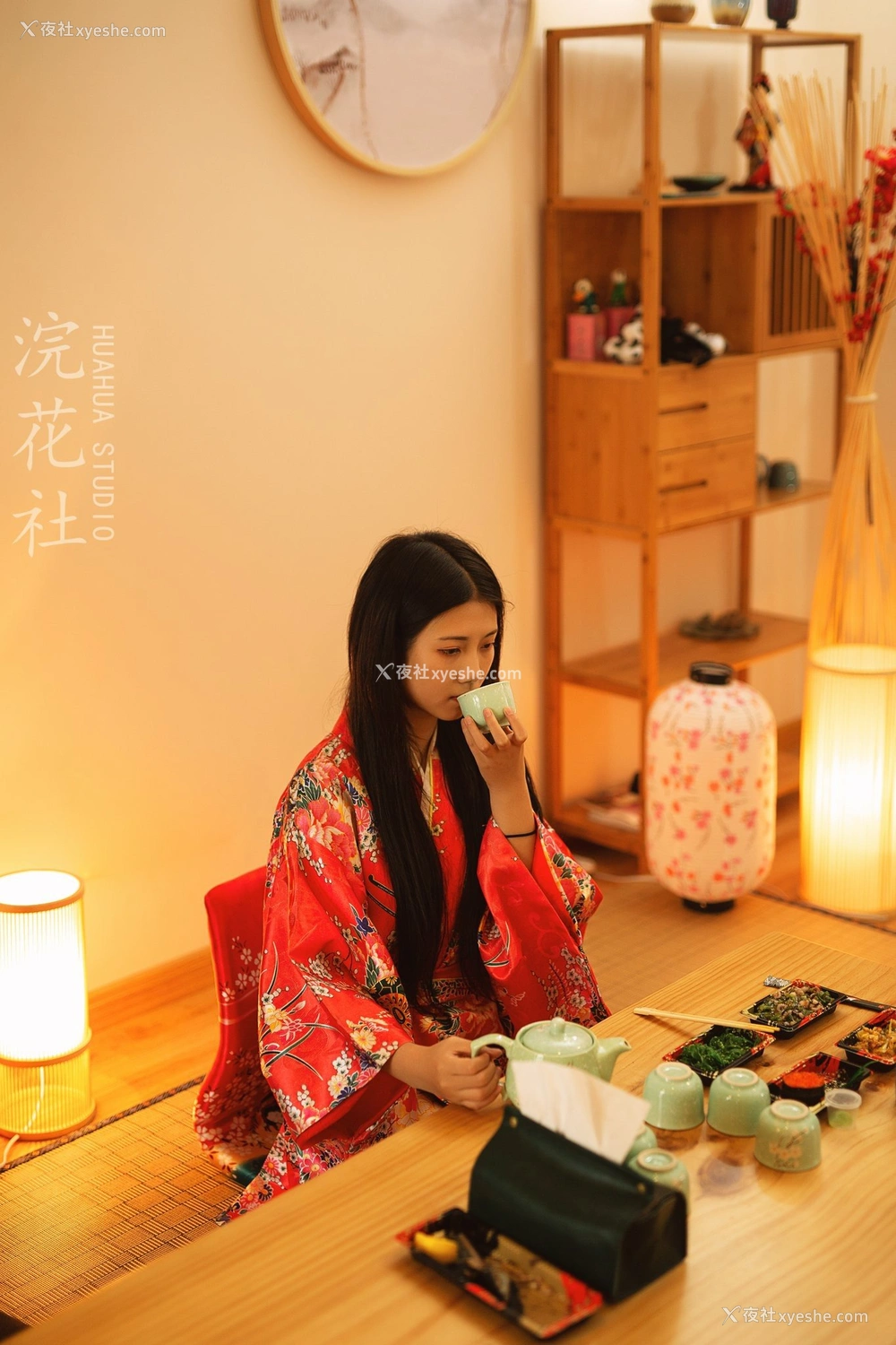 1P - 【网络收集】浣花社人体私拍写真Dinggege6叁点美女集合