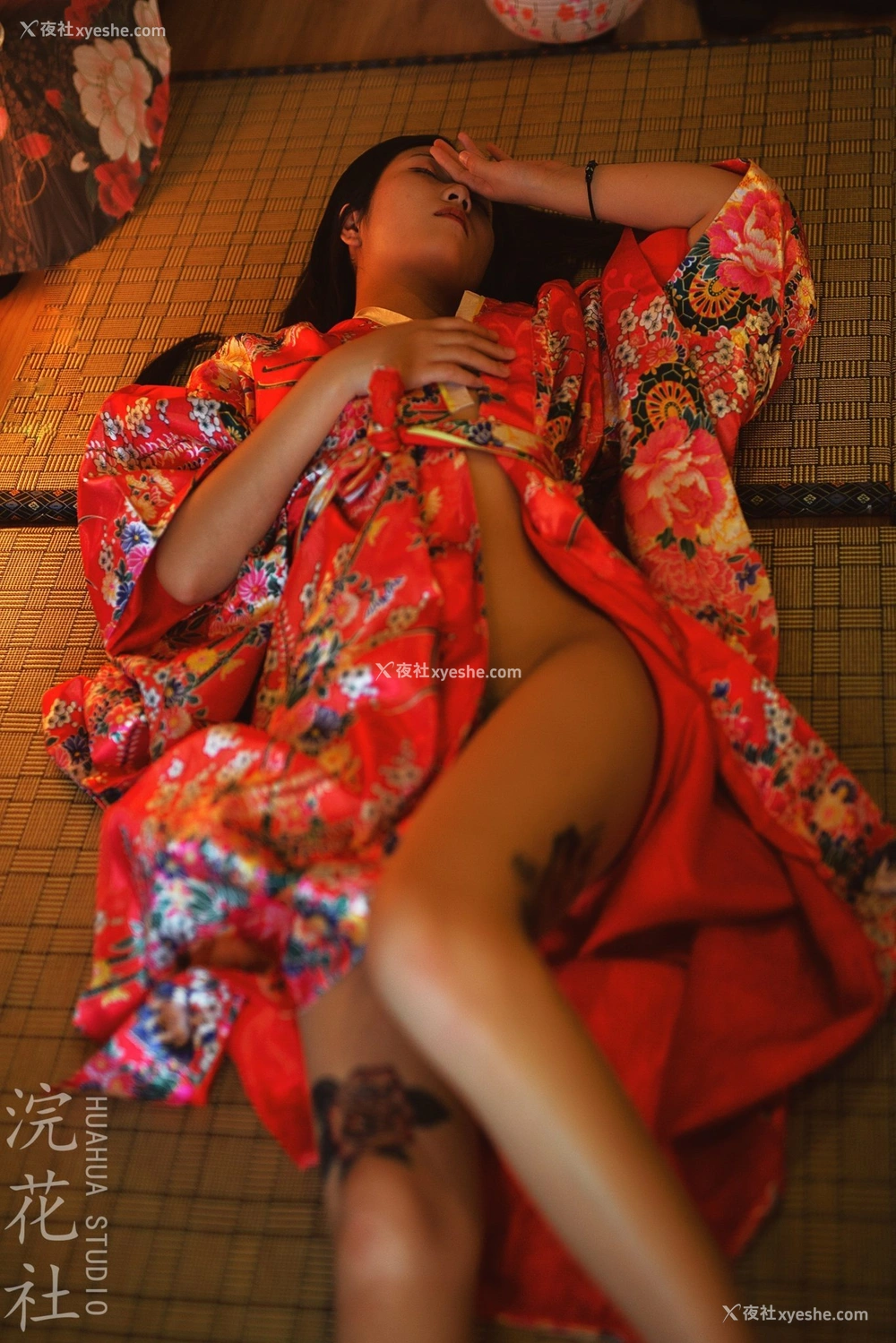 1P - 【网络收集】浣花社人体私拍写真Dinggege6叁点美女集合