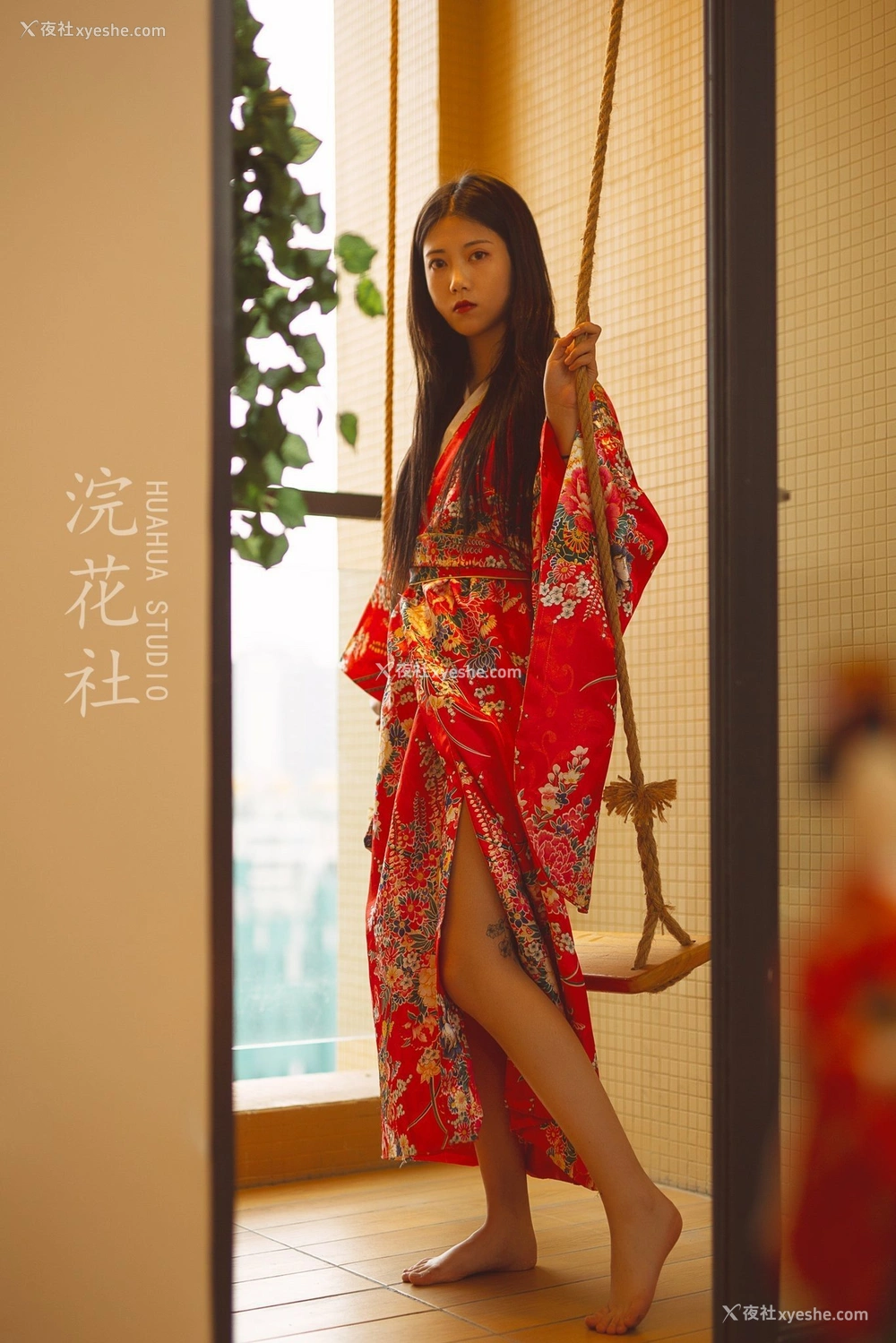 1P - 【网络收集】浣花社人体私拍写真Dinggege6叁点美女集合