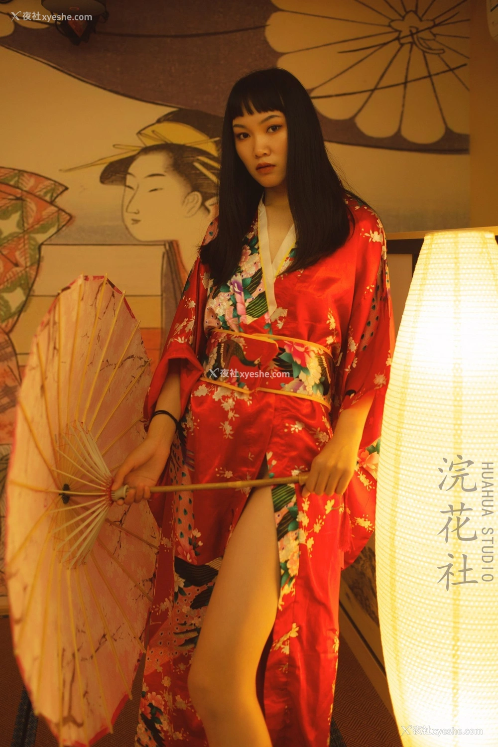1P - 【网络收集】浣花社人体私拍写真Dinggege6叁点美女集合