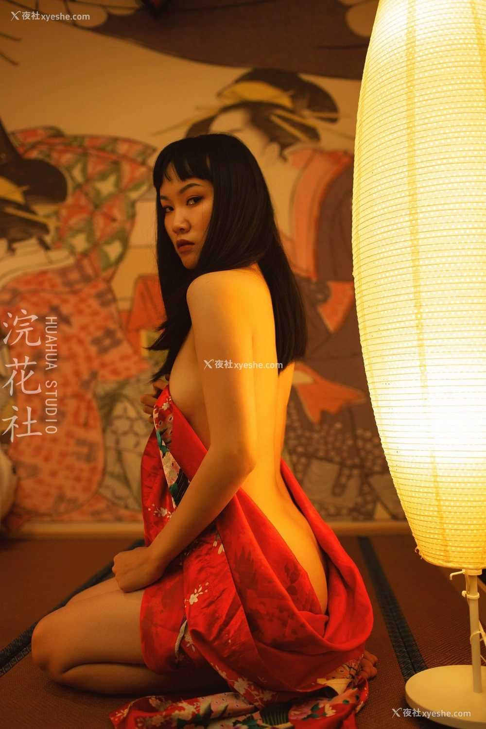 1P - 【网络收集】浣花社人体私拍写真Dinggege6叁点美女集合