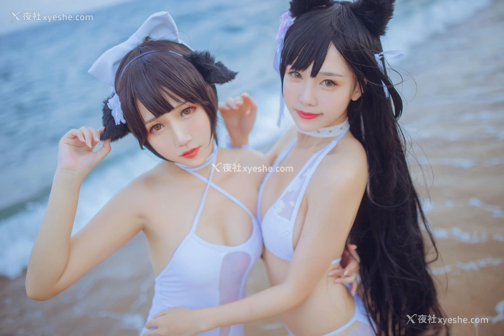 1P - 抖娘·利世×不呆猫《獒犬海边泳装》