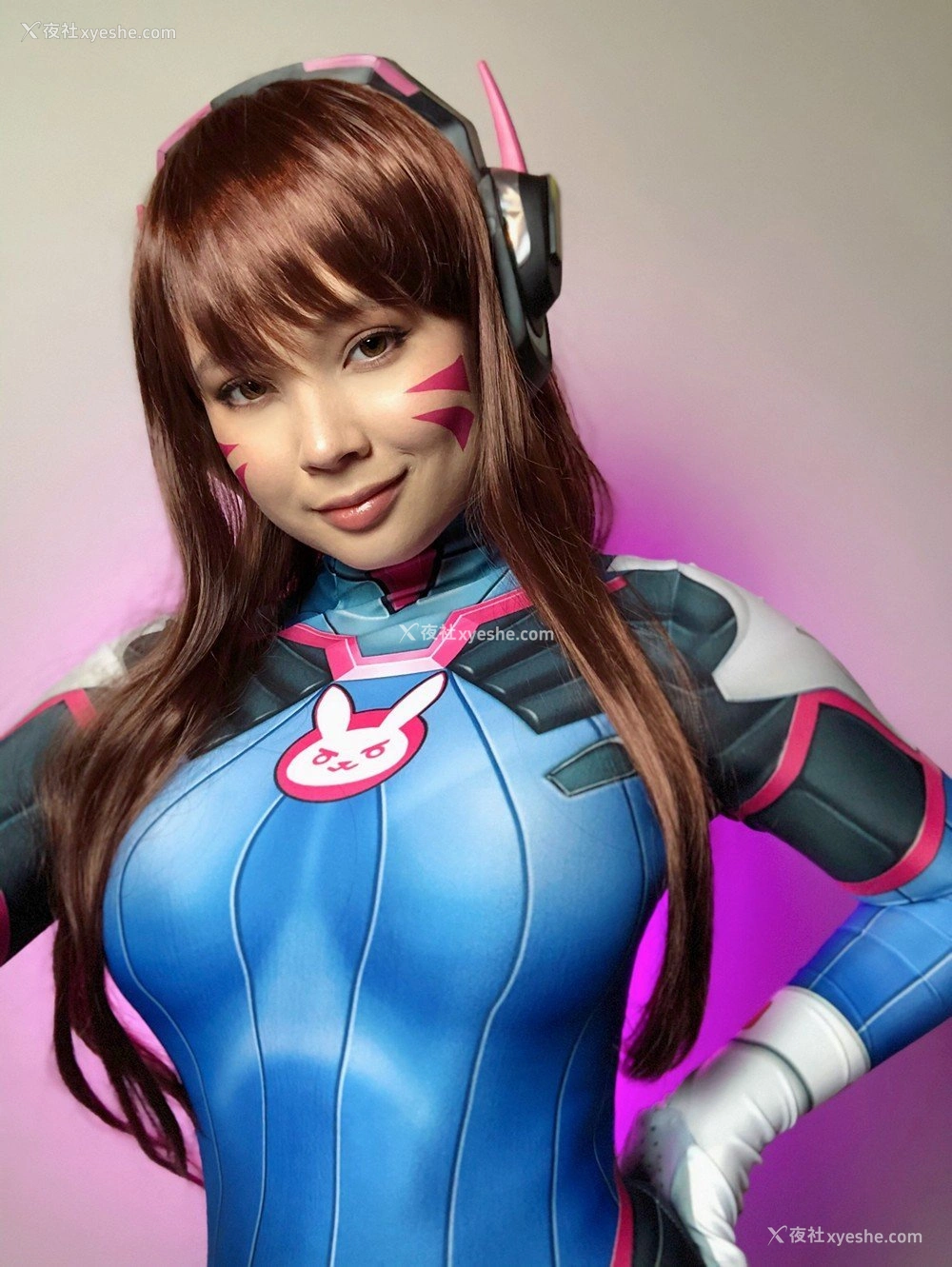 1P - 【网络红人】Virtual Geisha大尺度Cosplayer《D.Va》