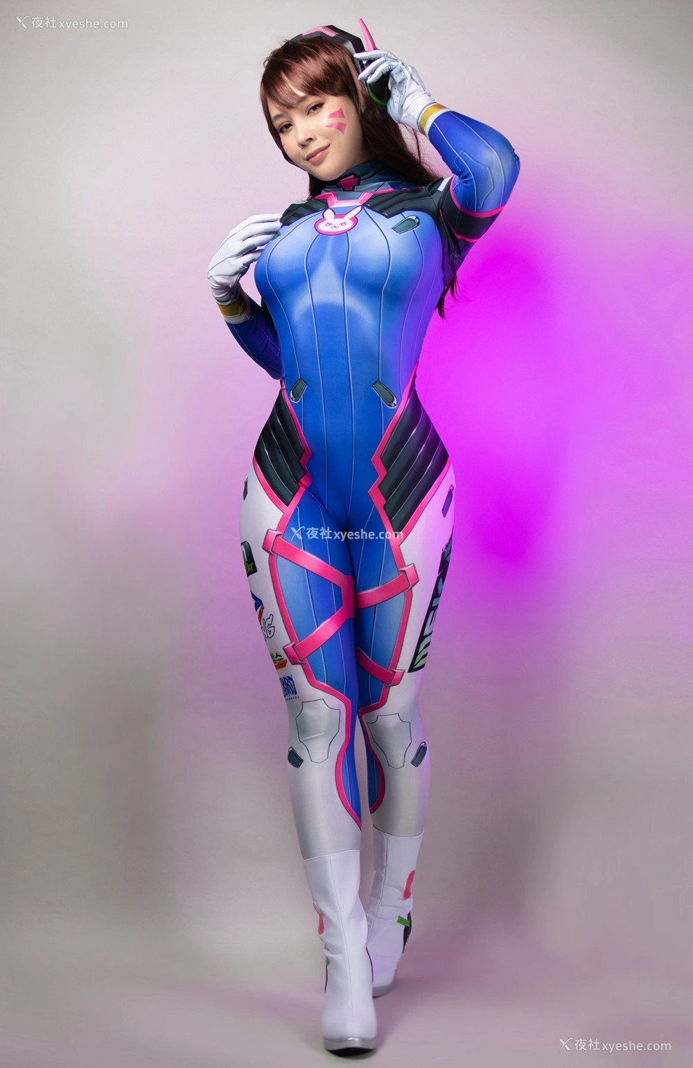 1P - 【网络红人】Virtual Geisha大尺度Cosplayer《D.Va》