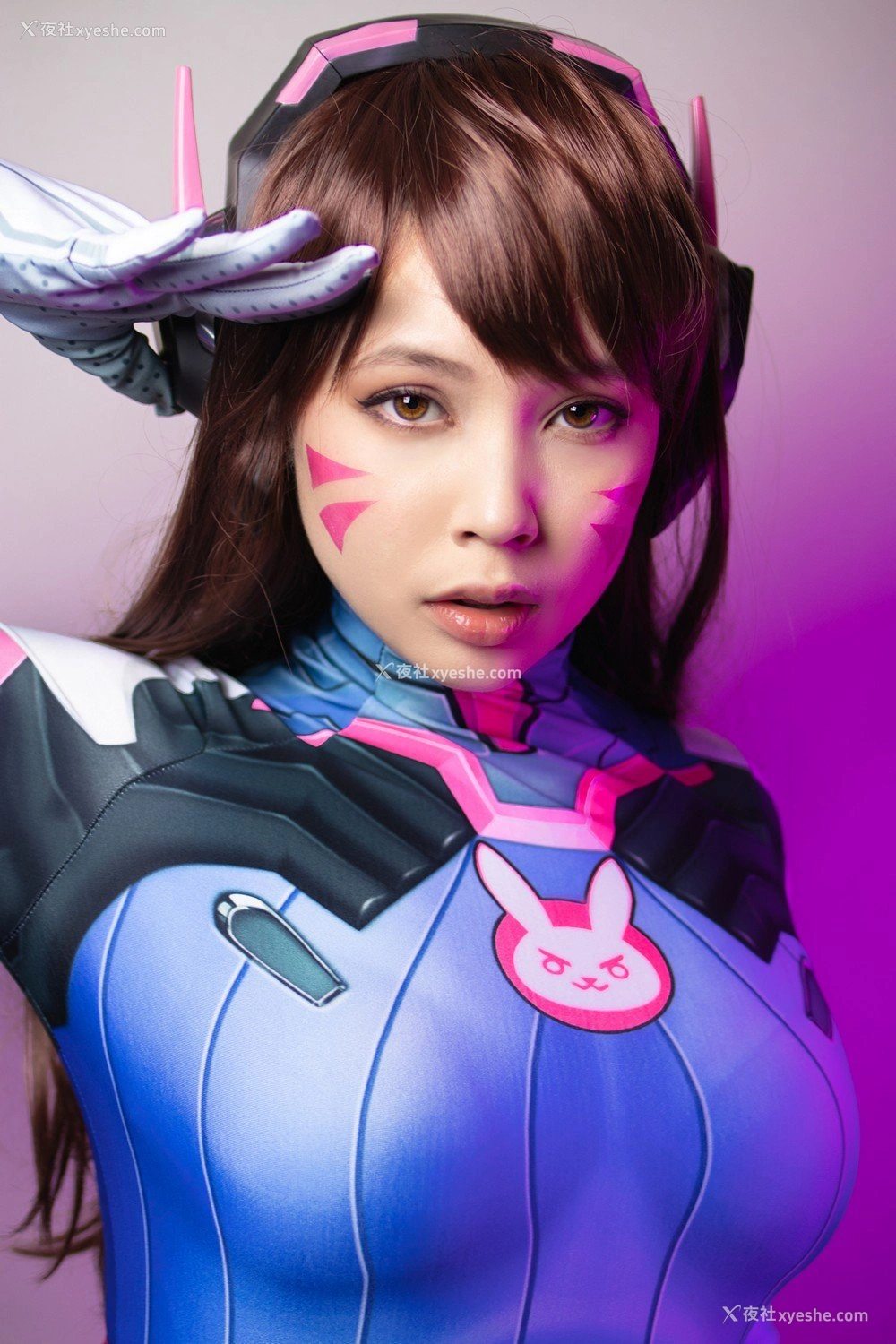 1P - 【网络红人】Virtual Geisha大尺度Cosplayer《D.Va》