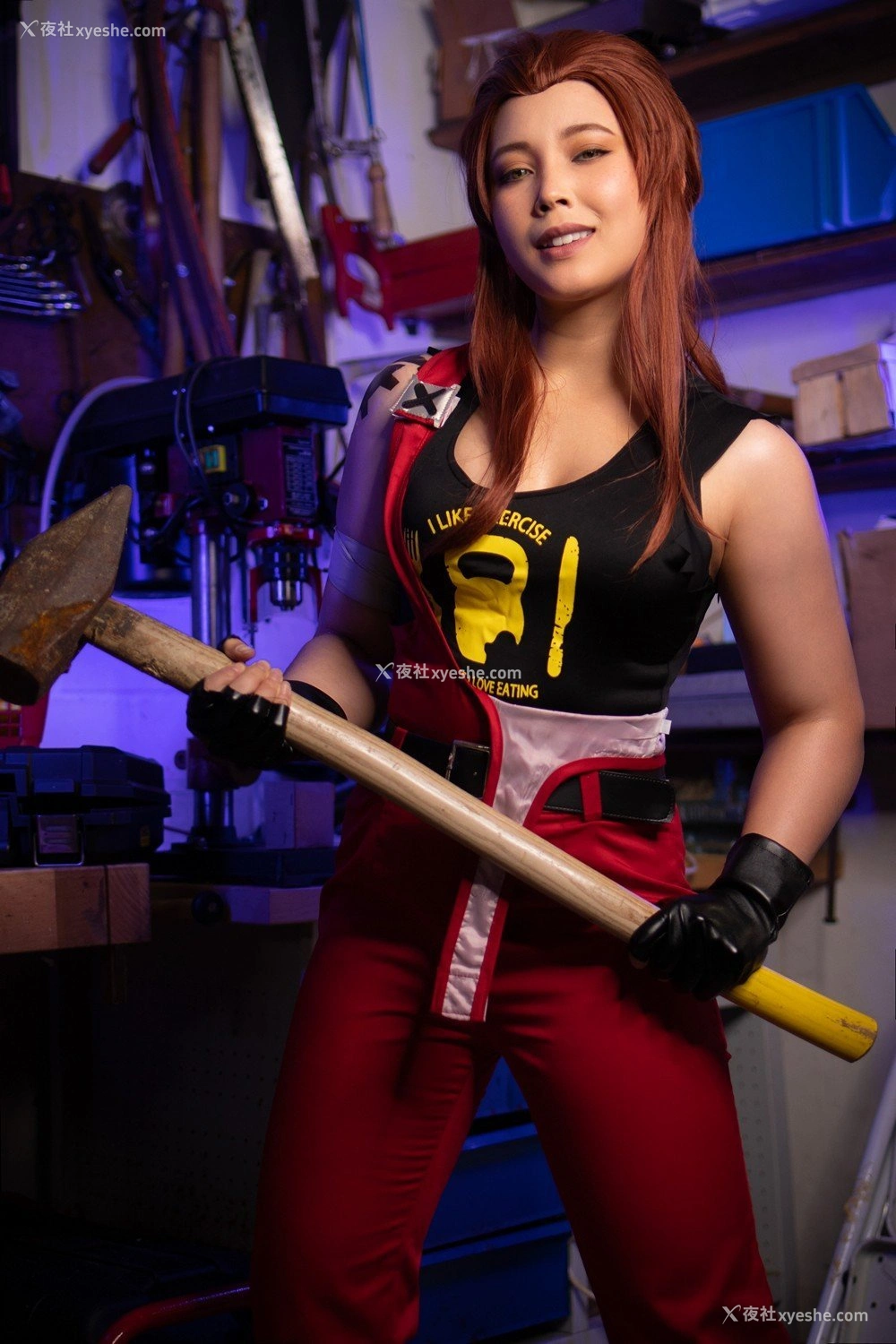 1P - 【网络红人】Virtual Geisha大尺度Cosplayer《Brigitte》