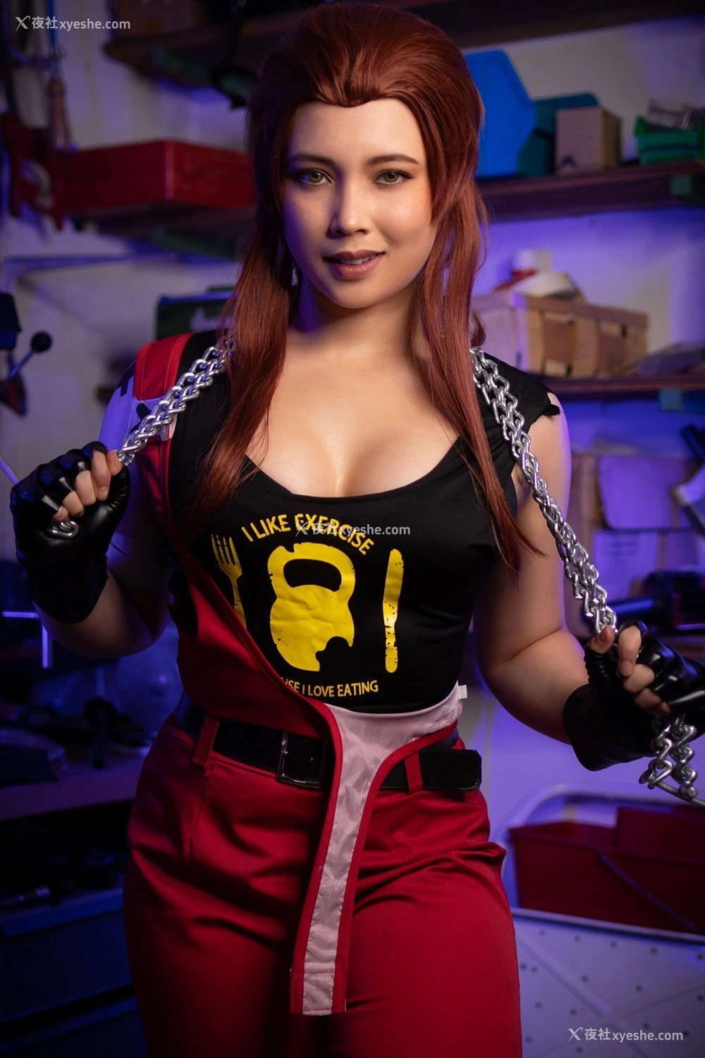 1P - 【网络红人】Virtual Geisha大尺度Cosplayer《Brigitte》