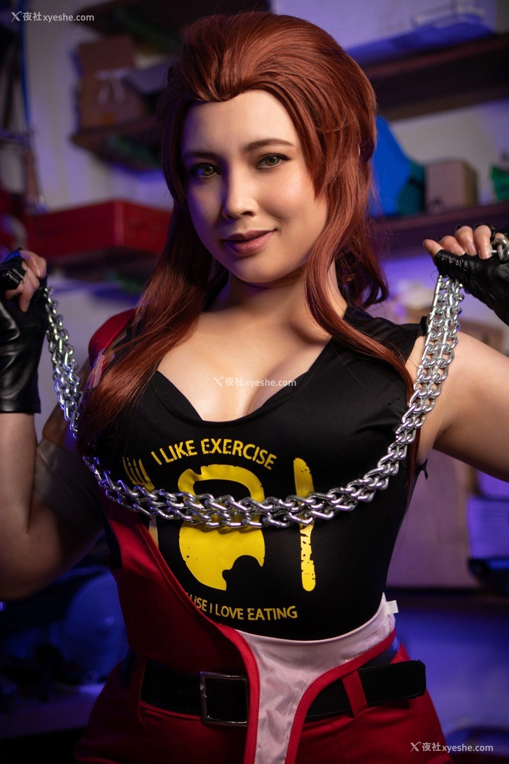 1P - 【网络红人】Virtual Geisha大尺度Cosplayer《Brigitte》