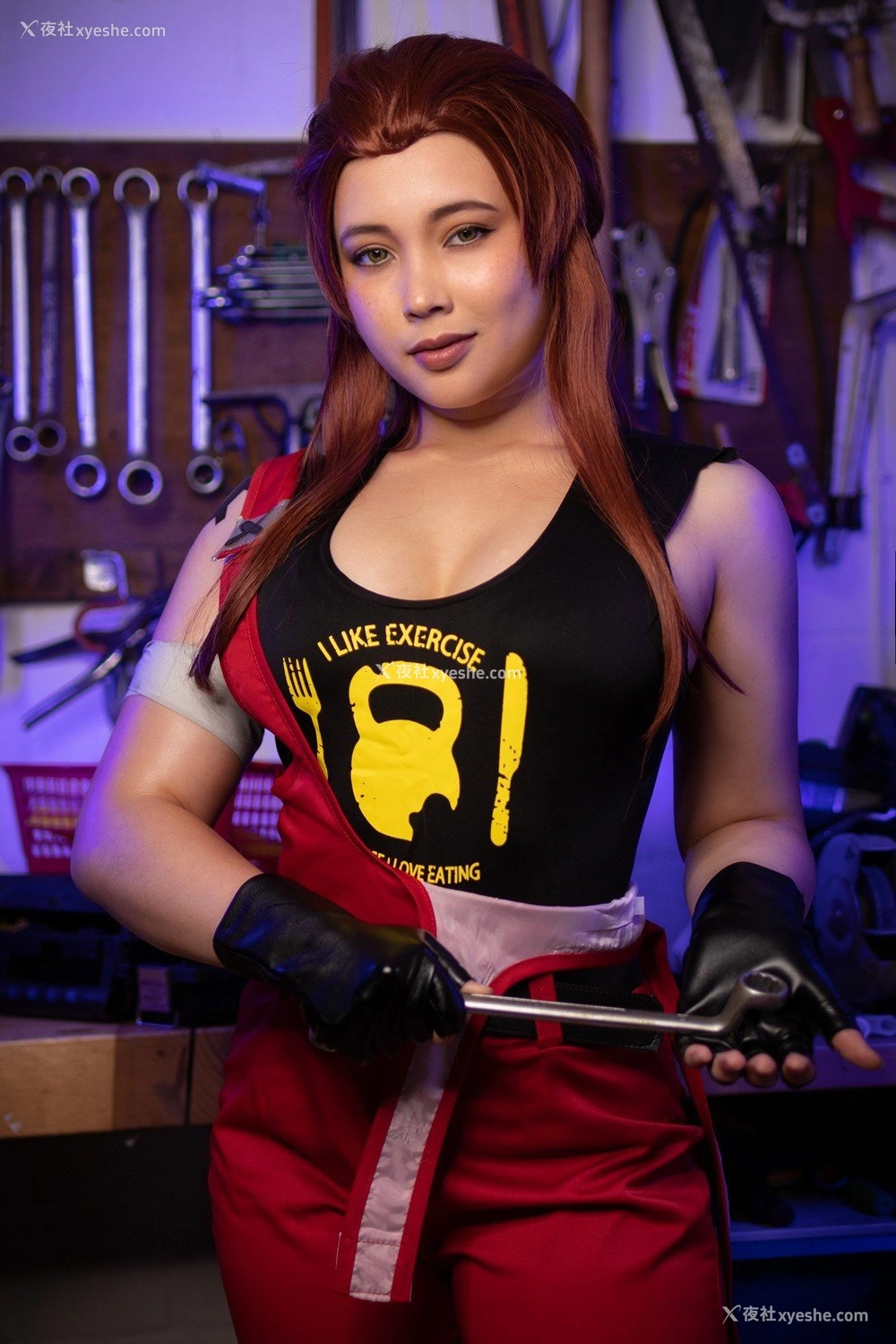1P - 【网络红人】Virtual Geisha大尺度Cosplayer《Brigitte》