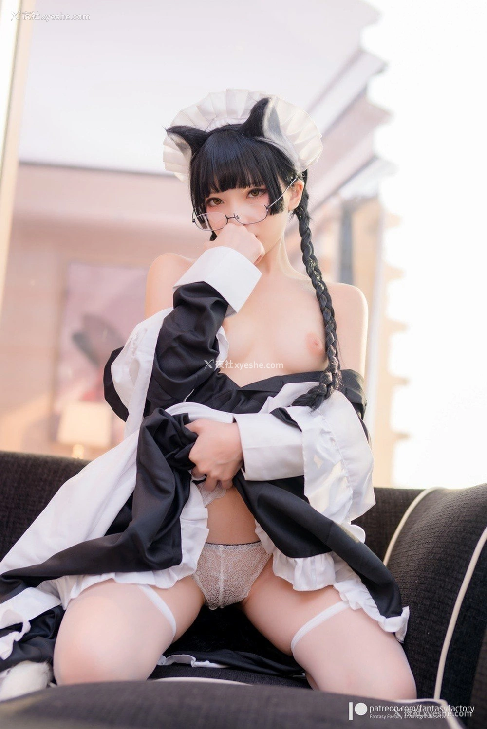 1P - 小丁Ding Patreon 猫耳女仆