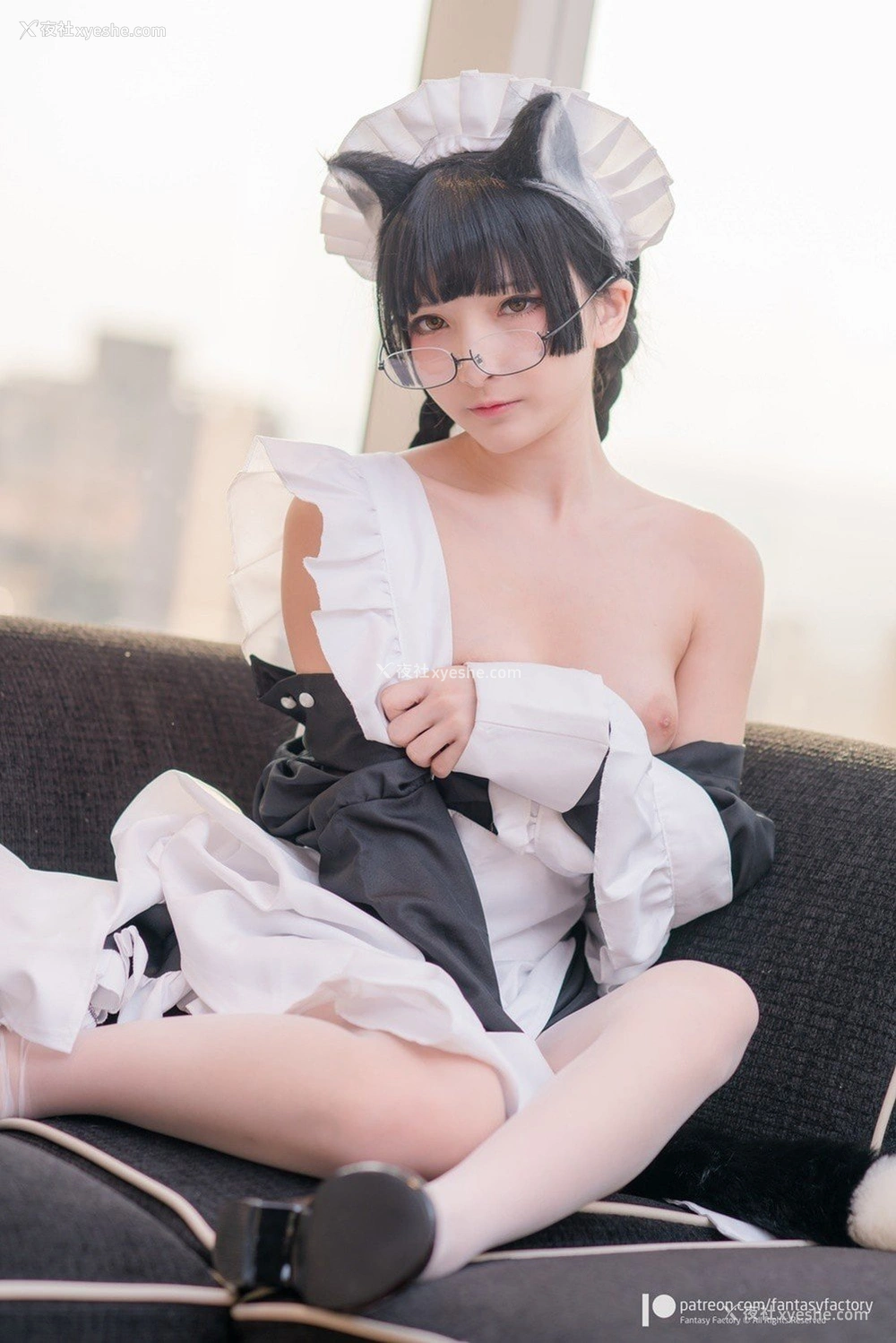 1P - 小丁Ding Patreon 猫耳女仆