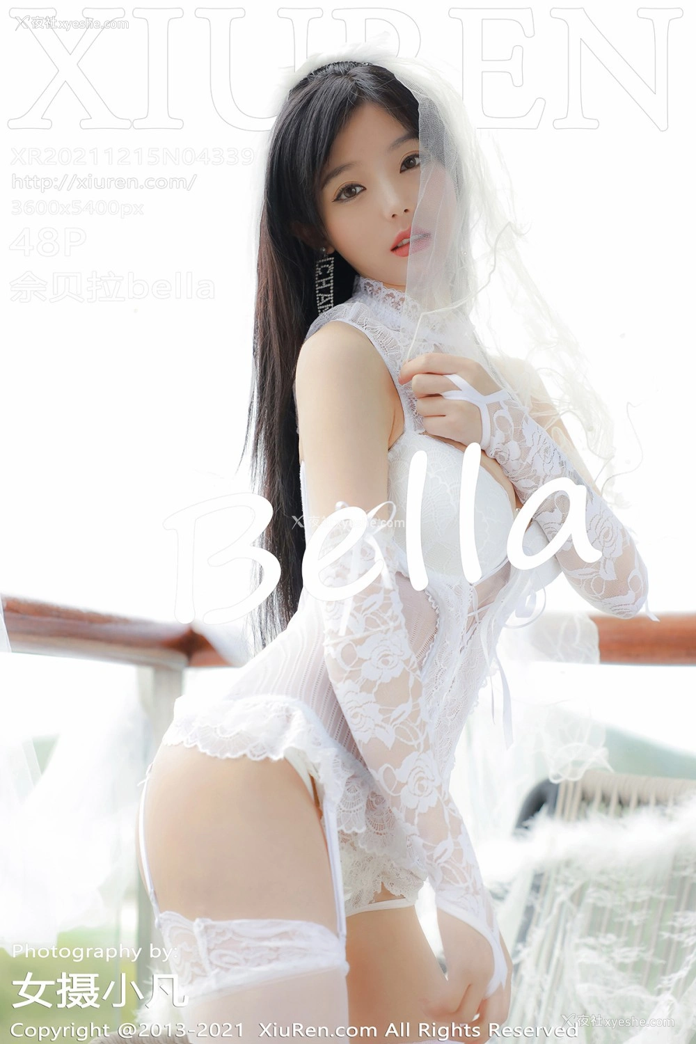 [XiuRen秀人网] No.4339 佘贝拉bella 性感婚纱