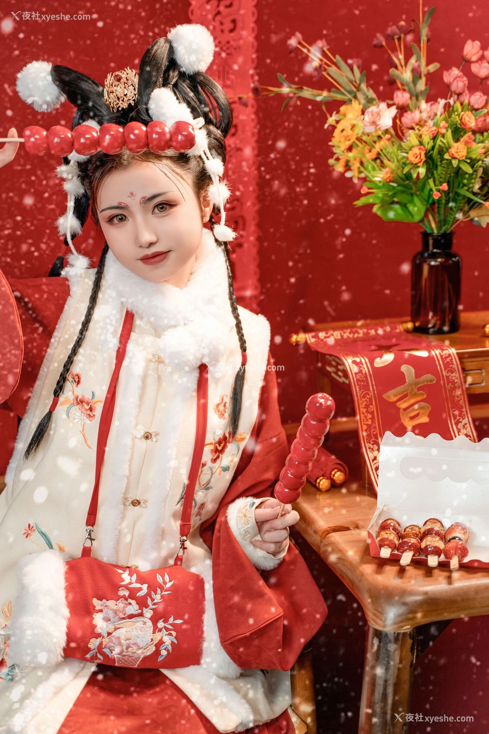 1P - 喵小吉《玉兔迎春》