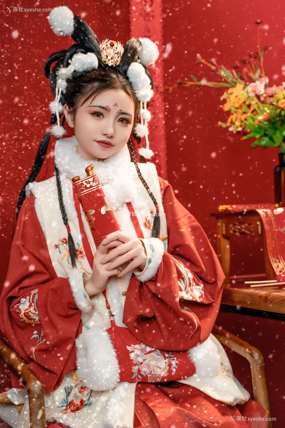1P - 喵小吉《玉兔迎春》
