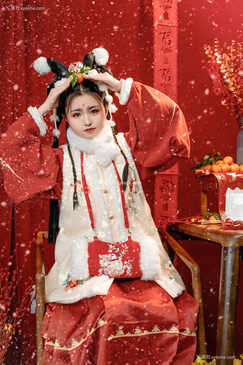1P - 喵小吉《玉兔迎春》