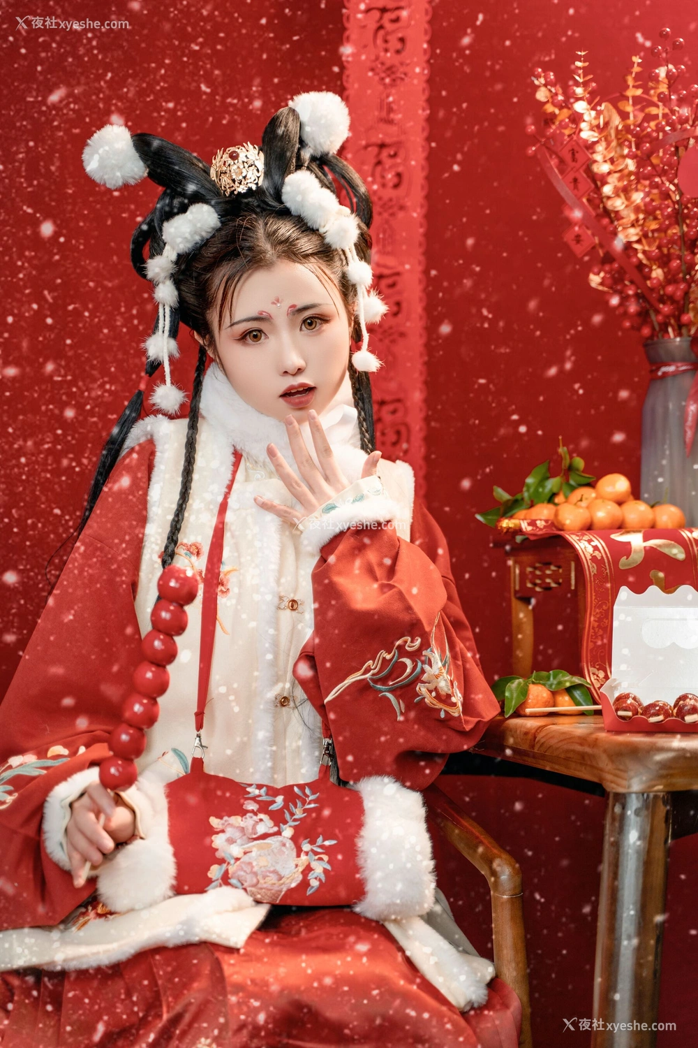 1P - 喵小吉《玉兔迎春》