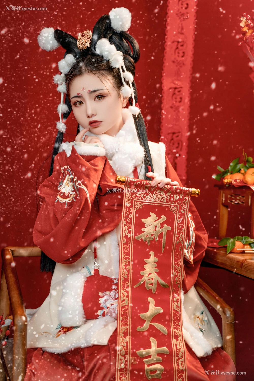 1P - 喵小吉《玉兔迎春》