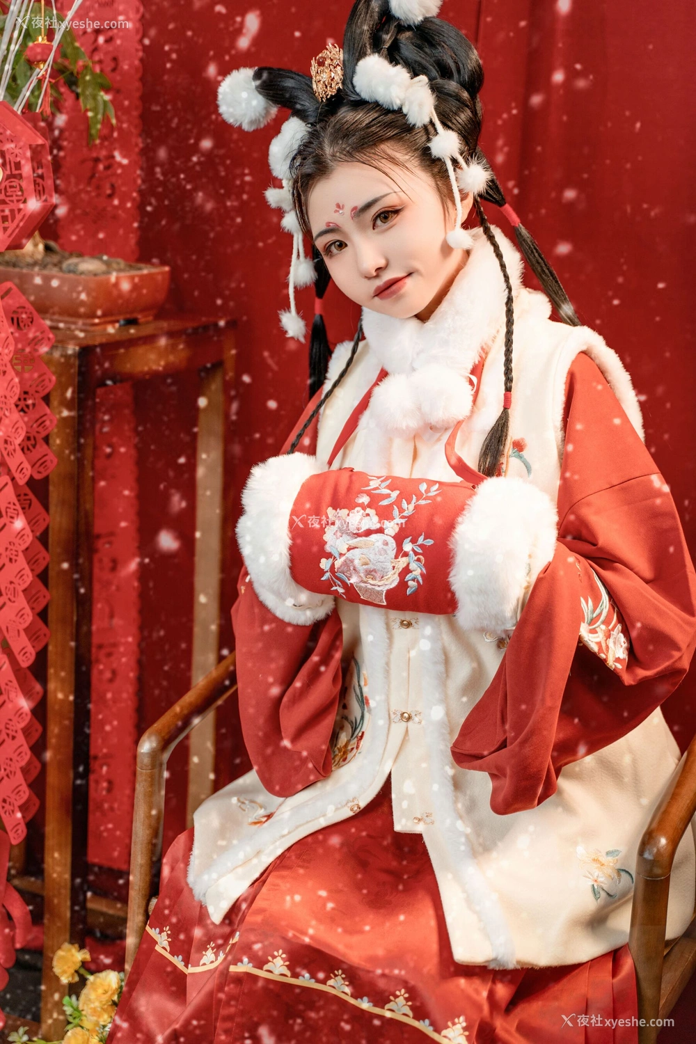 1P - 喵小吉《玉兔迎春》