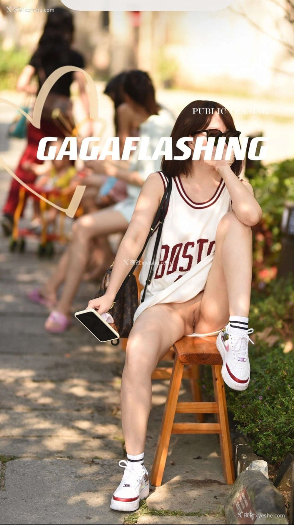 1P - 网红博主 Gagaflashing 露出合集