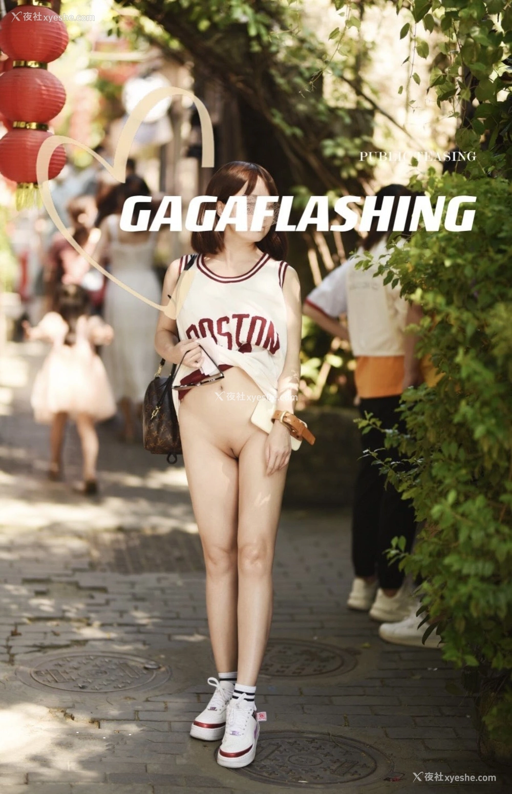 1P - 网红博主 Gagaflashing 露出合集